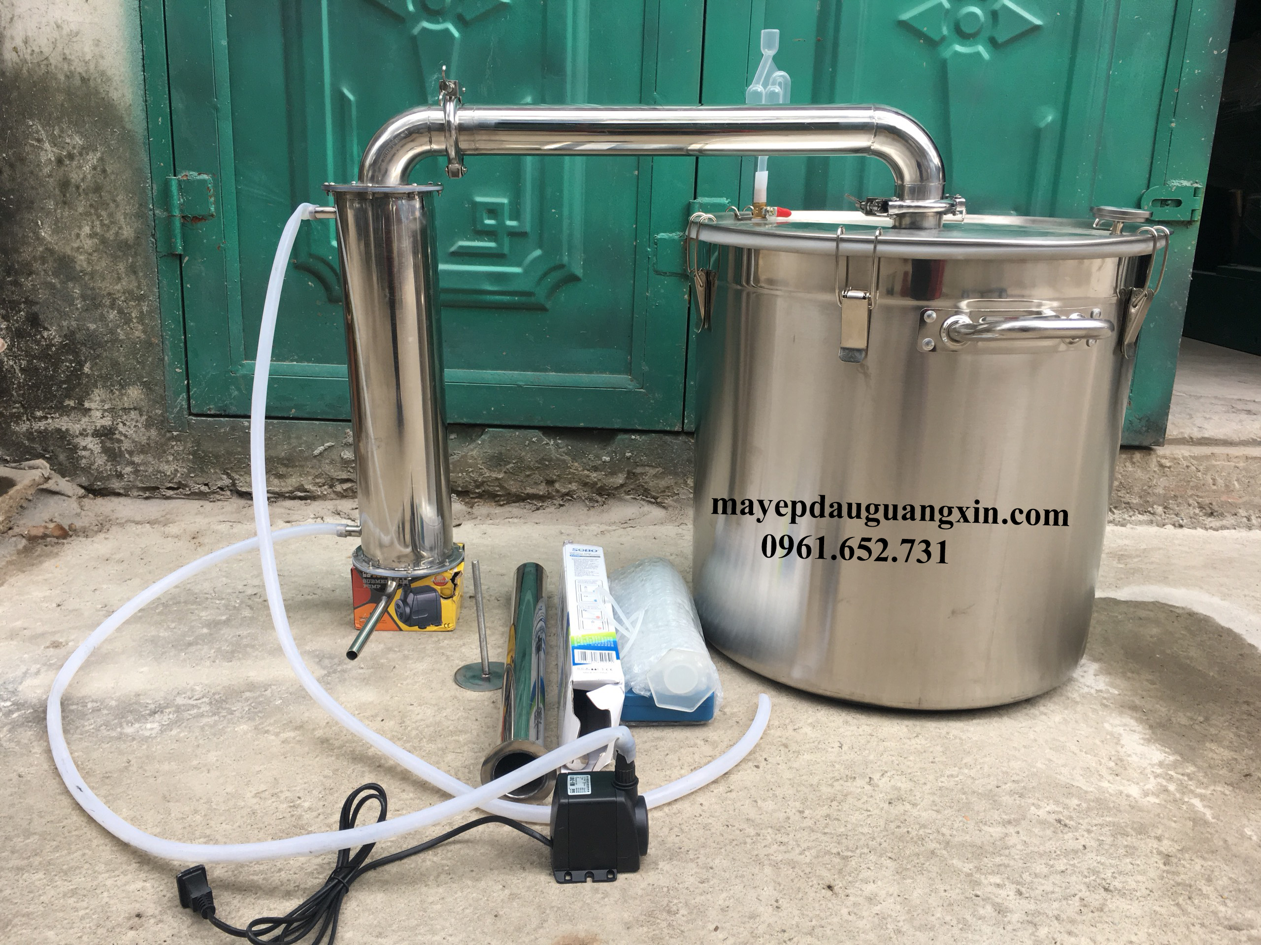 Nồi chưng cất tinh dầu