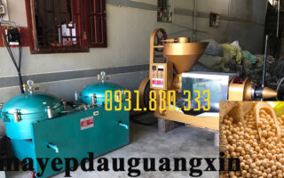 Máy lọc dầu nén khí 2 bầu loại tốt